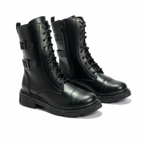 بوت مشکی بغل زیپ (مدل اقتصادی پانیکا)