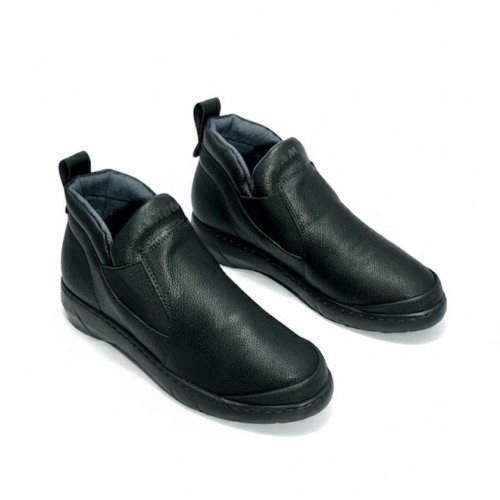 نیم بوت مشکی تموم طبی 2طرف کش مدل پرفکت