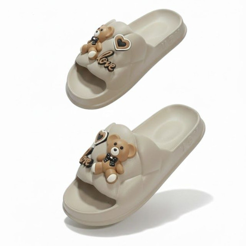 صندل عروسکی دخترانه طبی (مدل love خرس پاندا)