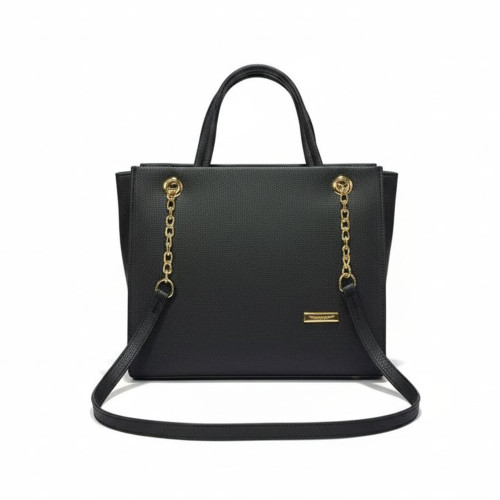 کیف اداری دانشجویی مشکی سایز بزرگ(مدل تورینو)45