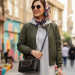 کیف دستی دوشی مشکی (مدل ساندویچی)سایز کوچیک