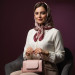 کیف دستی دوشی صورتی (مدل ساندویچی)سایز کوچیک
